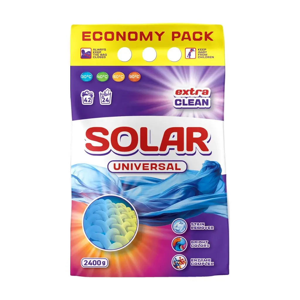Пральний порошок Solar Household Universal 2.4 кг (4820269930308)