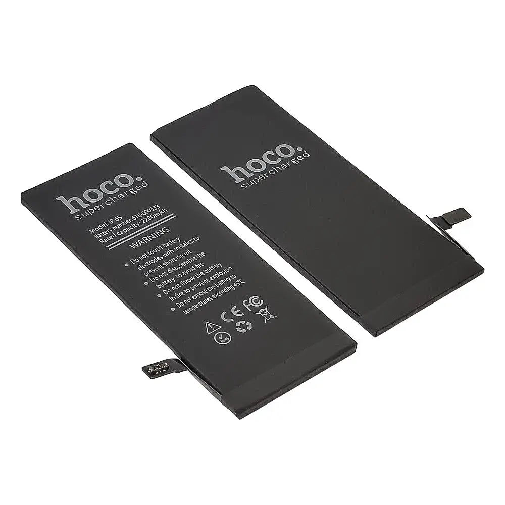 Акумулятор Hoco для Apple iPhone 6S, посилений (2280mAh) - фото 4