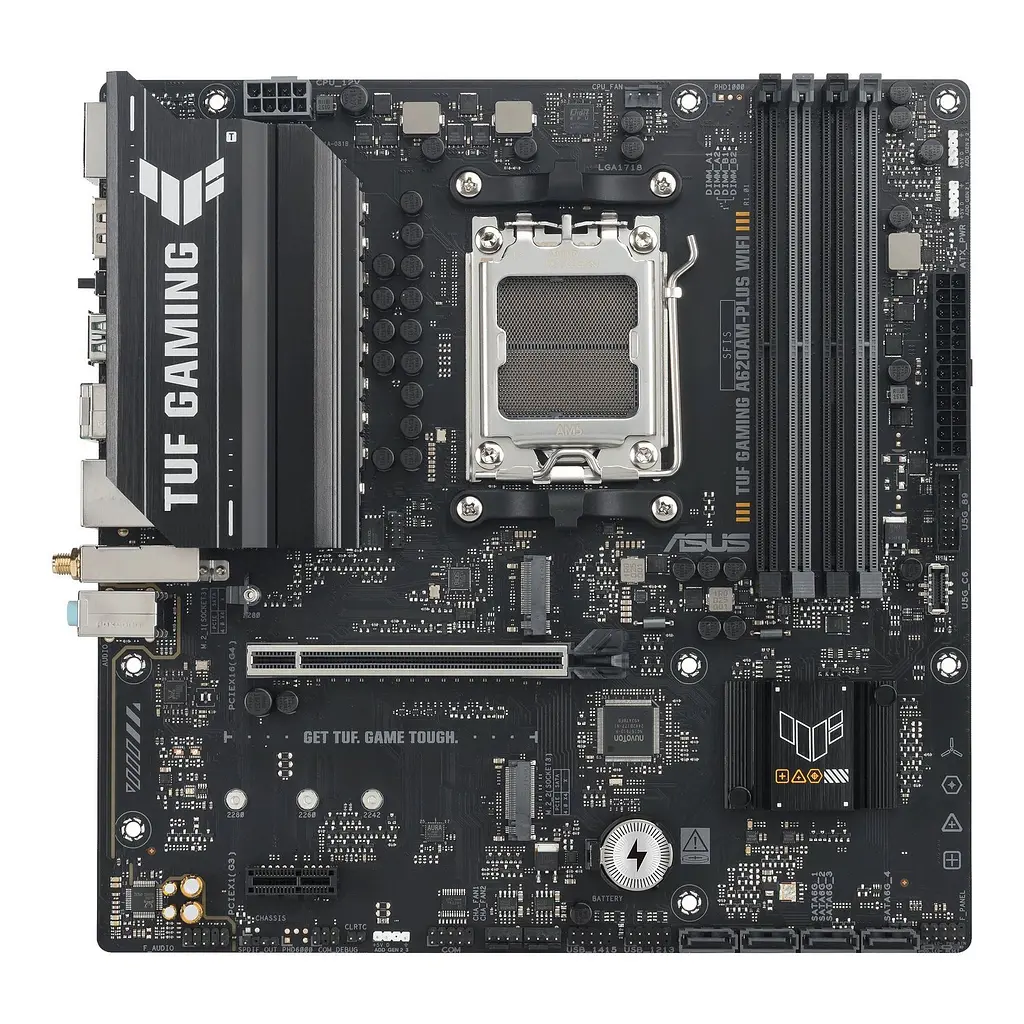 Материнська плата Asus TUF Gaming A620AM-Plus WiFi Socket AM5 - фото 2
