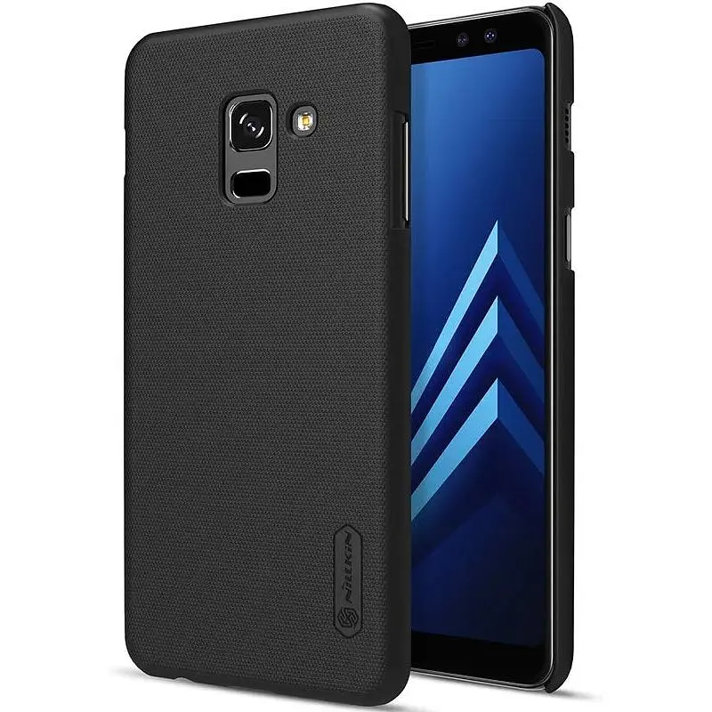 Чехол-накладка Nillkin Super Frosted Shield Samsung Galaxy A8 Plus 2018 SM-A730 Black - фото 7