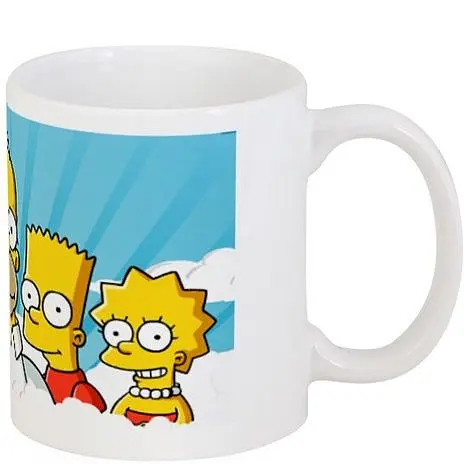 Кухоль GeekLand Сімпсони The Simpsons сімейне фото CP 03.144 330 мл білий - фото 2