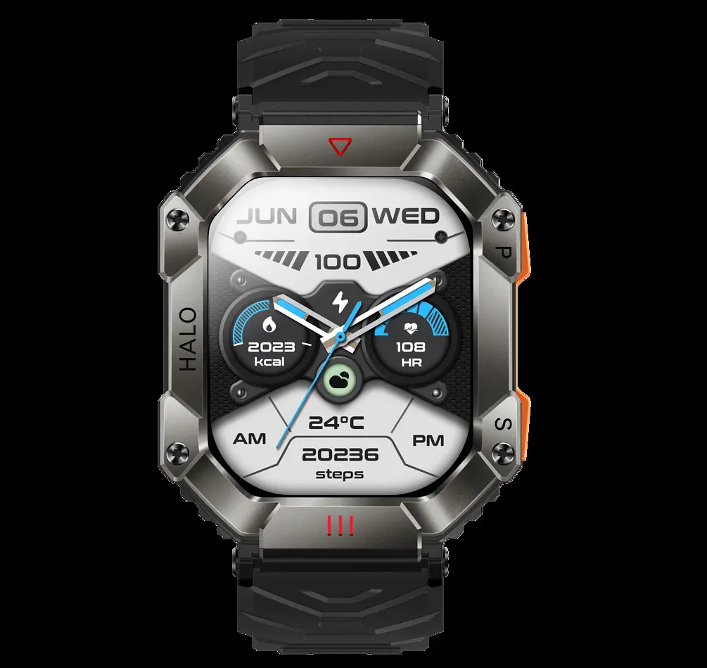 Часы Smart Racer K+ Black с компасом - фото 7