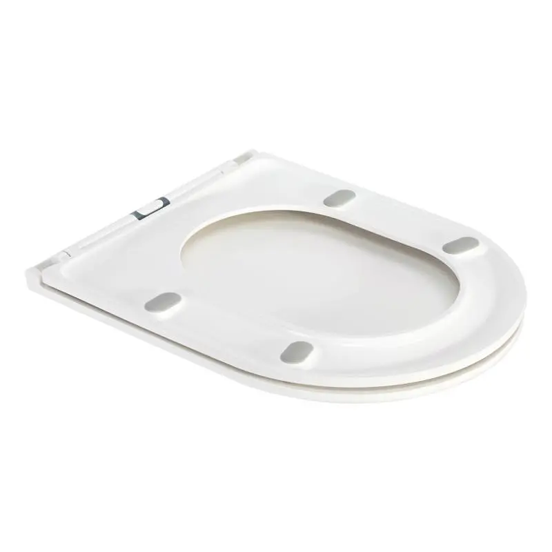 Унитаз подвесной Qtap Scorpio безободковый Ultra Quiet с сиденьем Soft-close QT1433053EUQW, Белый - фото 9