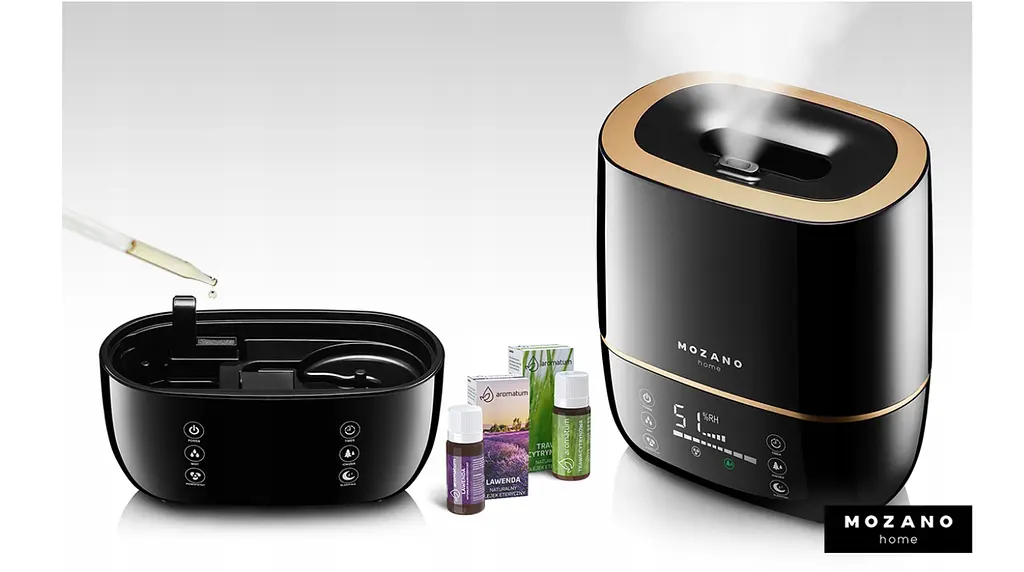 Зволожувач повітря Mozano Ultrasonic Air 5L з аромотерапією Black - фото 9