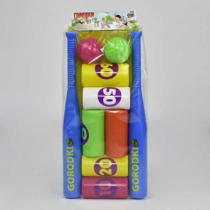 Гра городки пластиковая M-Toys, 10180 - фото 3