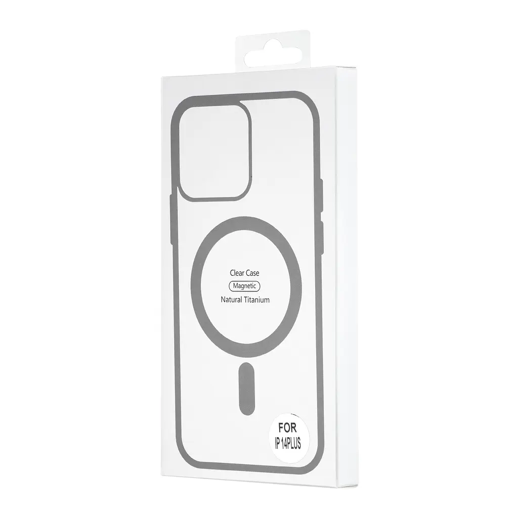 Чохол Color Edge with MagSafe iPhone 14 Plus Natural Titanium - фото 2