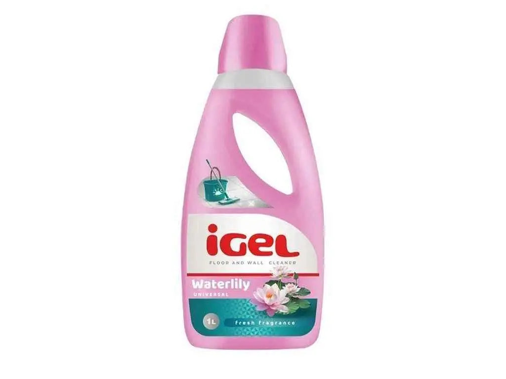 Засіб для миття підлоги IGEL 1л та стін Watelily Floor Cleaner
