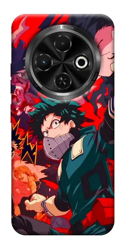 TPU чохол Demsky My hero для TECNO Spark 30C