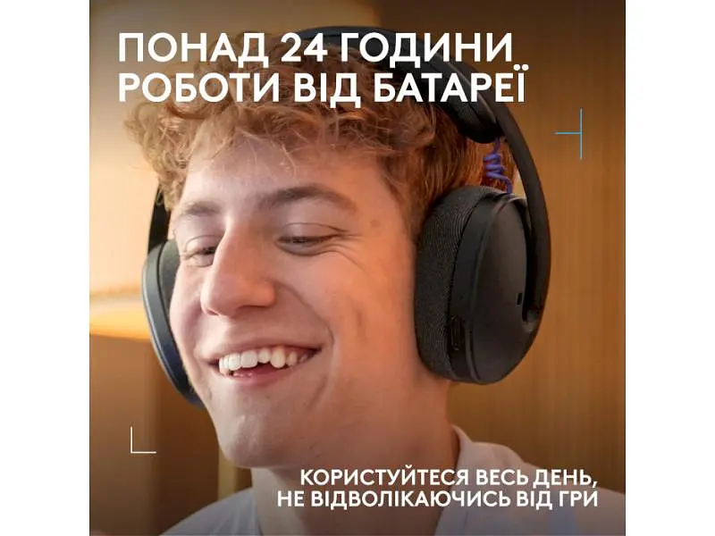 Навушники з мікрофоном Logitech G325 Lightspeed Wireless Black (981-001524) - фото 8