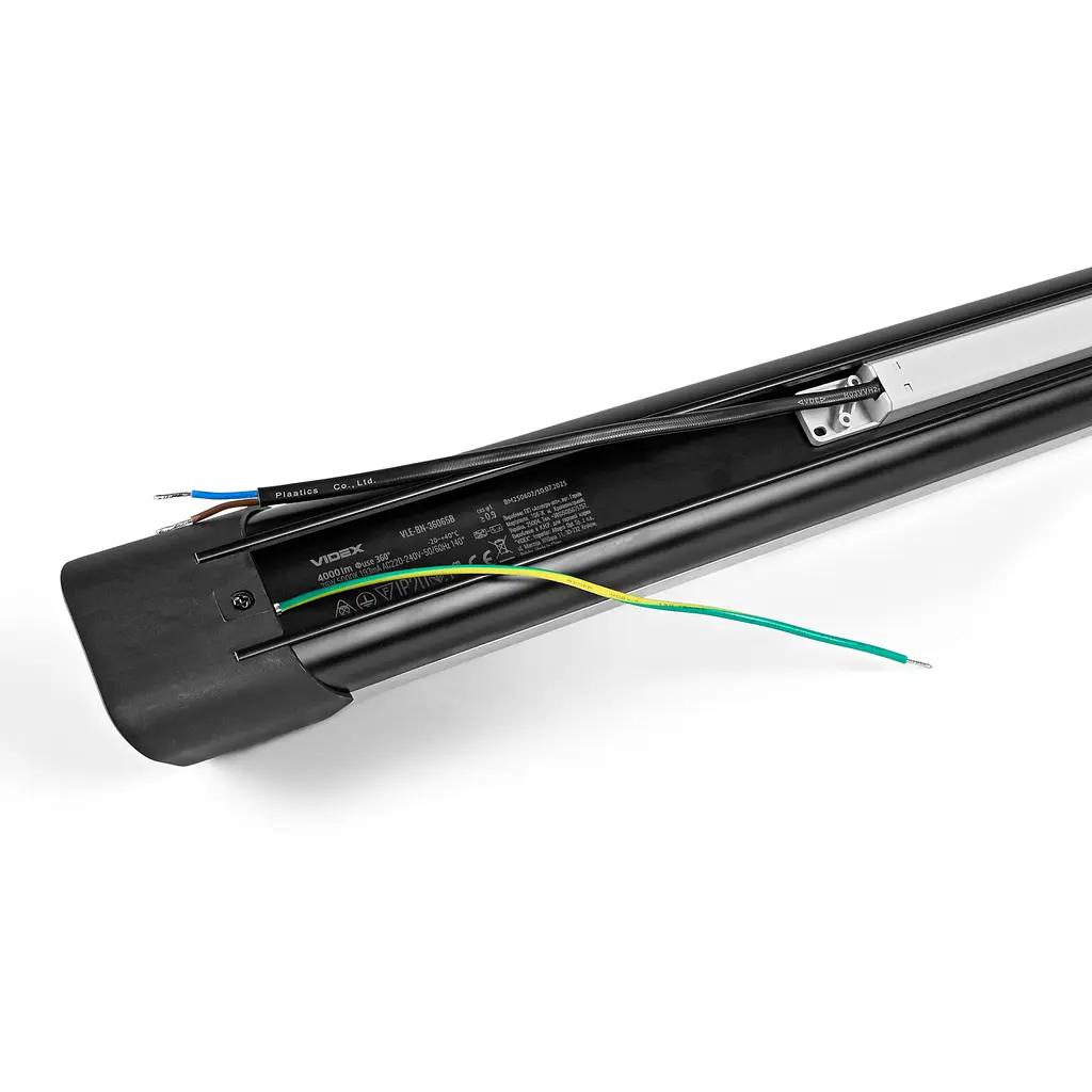 LED світильник лінійний Videx 36W 0.6М 5000K 220V чорний (VLE-BN-36065B) - фото 5