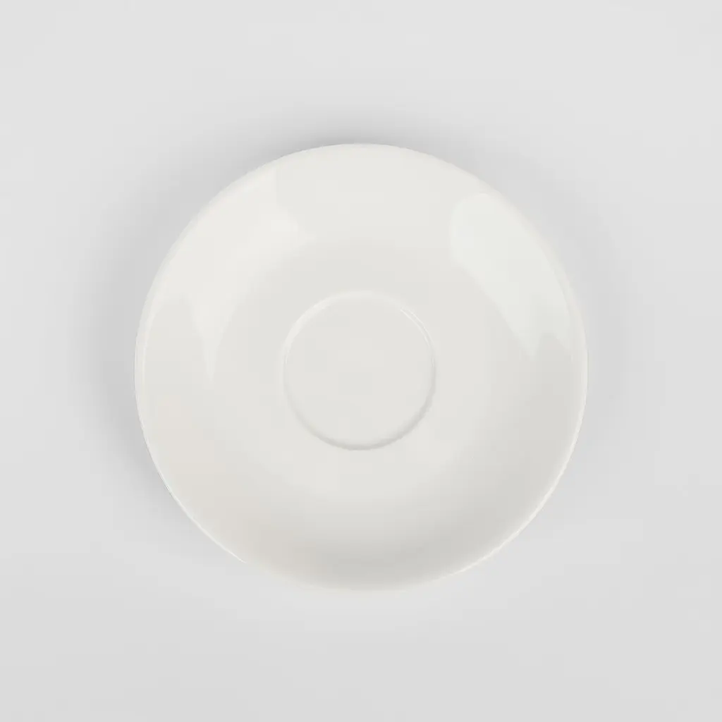 Блюдце МВМ My Home Жемчужина 12 см белое (KP-101 WHITE) - фото 2