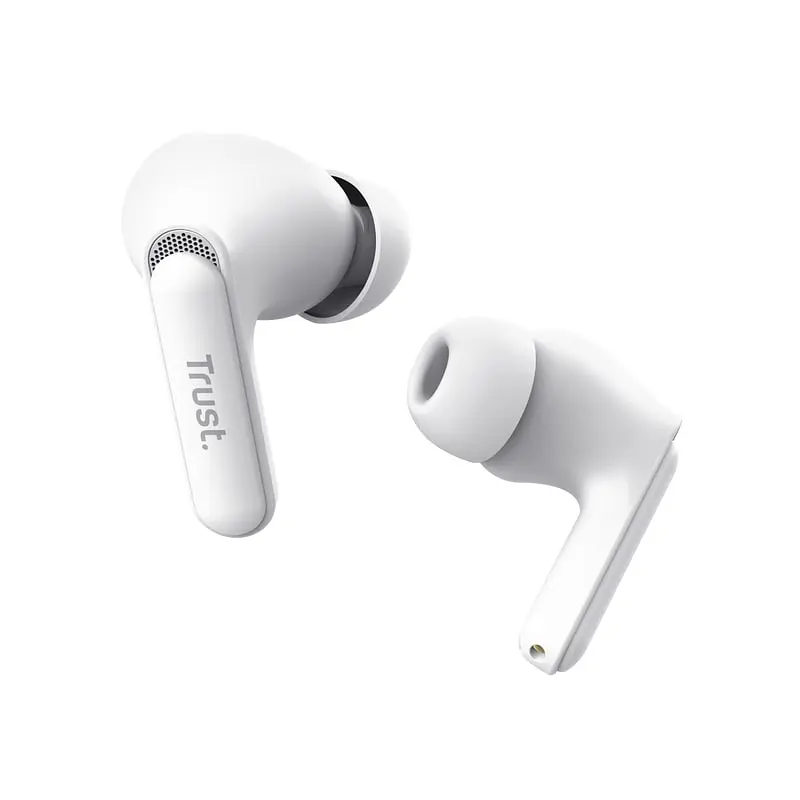 Наушники Trust TWS Yavi Earbuds BT 5.3 ENC SBC Mic Белый (25172_Trust) - фото 5