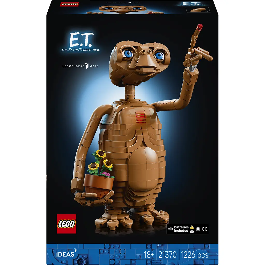 Конструктор LEGO Ideas E.T. the Extra-Terrestrial 1226 ел. (21370) - фото 2