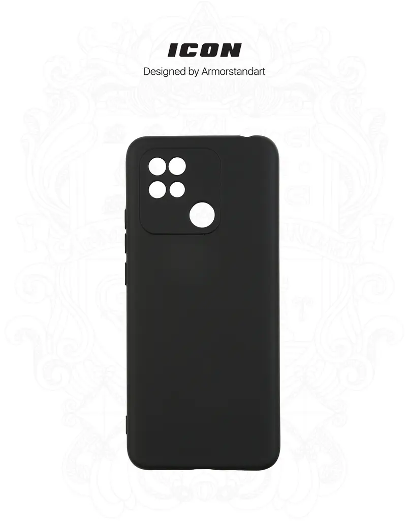 Чехол ArmorStandart ICON для Xiaomi Redmi 10C Camera cover Black (ARM61308) - фото 3