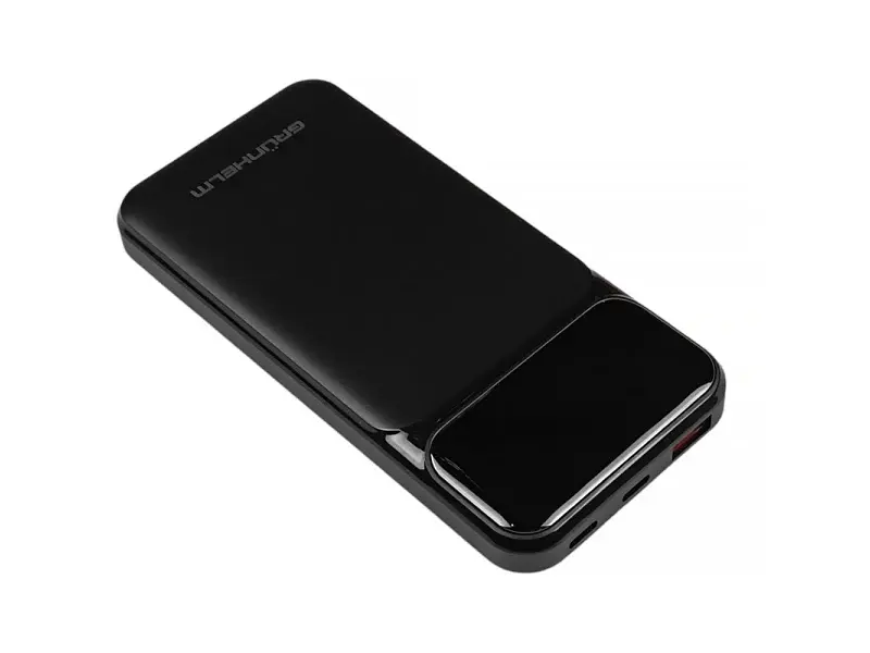 Зовнішній акумулятор (Power Bank) Grunhelm 10000mAh 22.5W Black (GP-10BQC) - фото 2