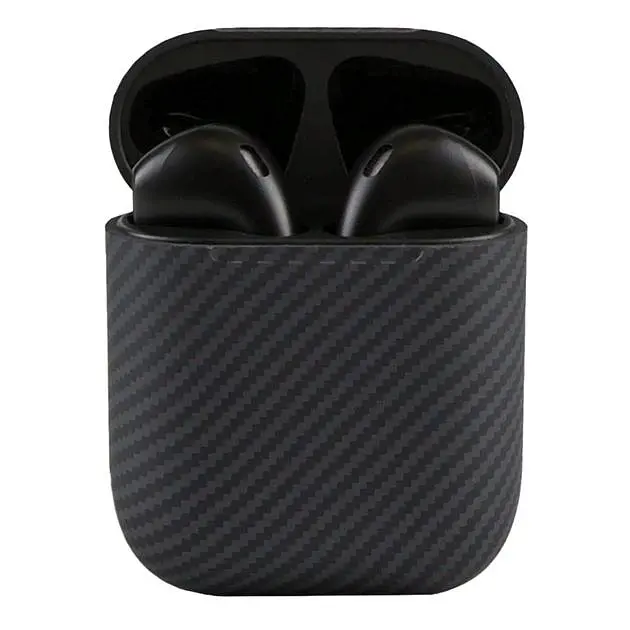 Bluetooth Стерео Гарнитура Hoco EW41 Plus, TWS, carbon version, BT5.3, 35mAh, 350mAh, 6h, Черный - фото 2