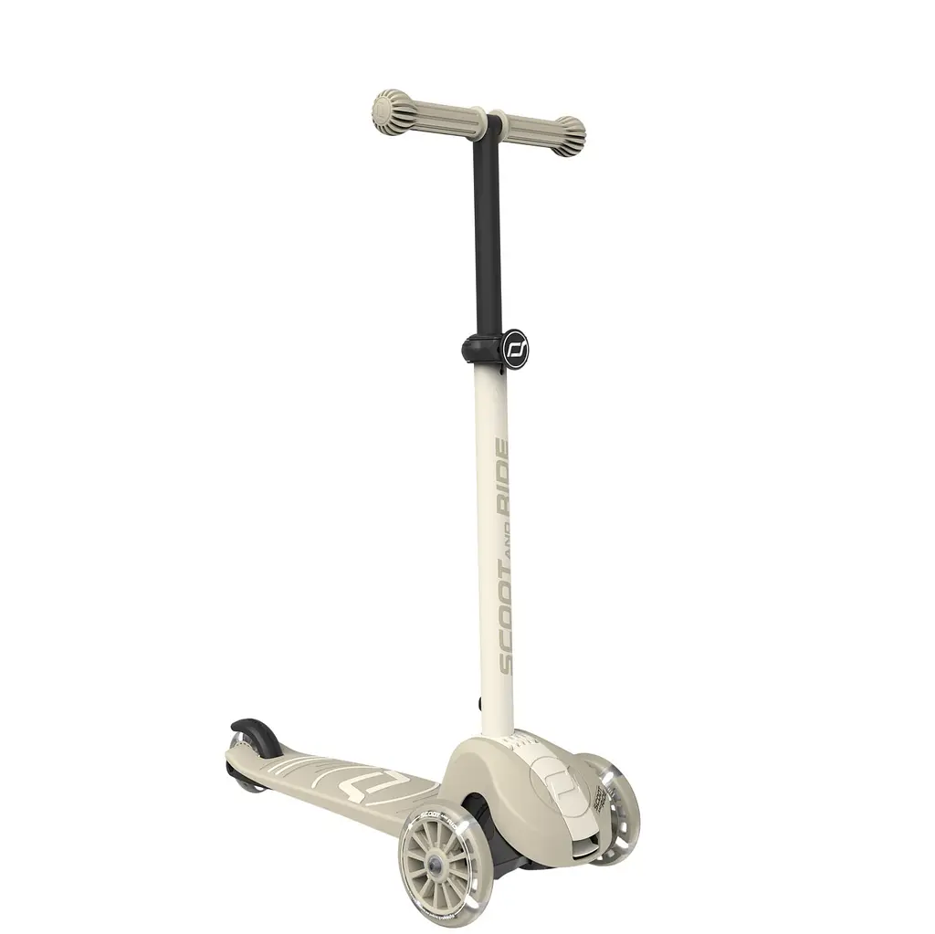 Самокат Scoot and Ride Highwaykick-3s колеса світяться 3+ років світло-сірий (SR-00937) - фото 6
