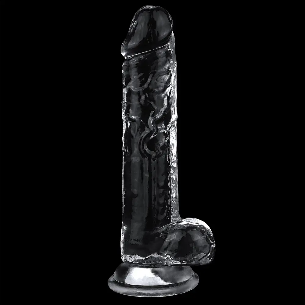 Фалоімітатор Flawless Clear Dildo 7.5' 19 см прозорий - фото 4