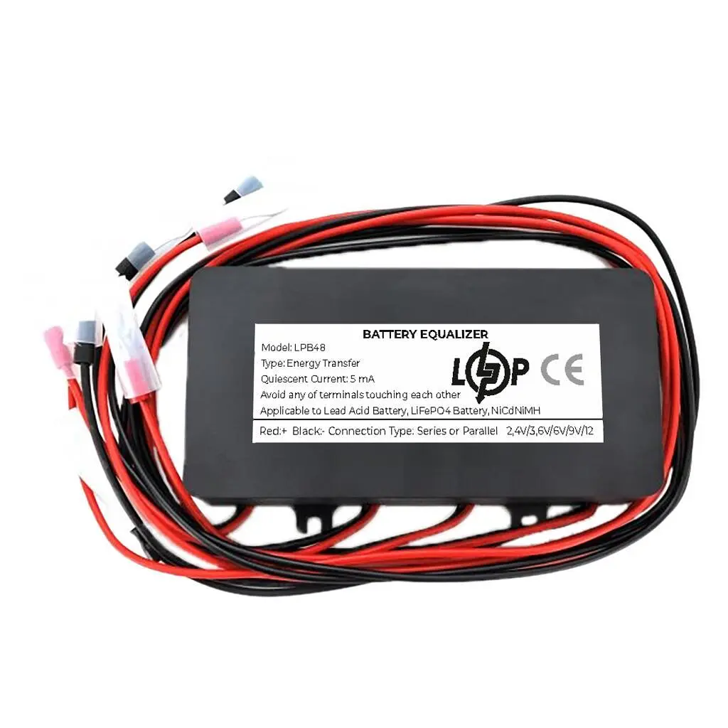 Балансувальник заряду LogicPower LPB48 Battery Equalizer (LP21655) 48в для 4 акумуляторів 12V AGM GEL