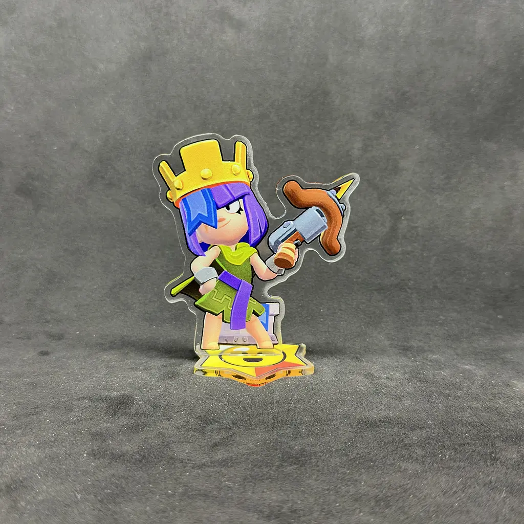 Акрилова колекційна фігурка Brawl Stars Archer Queen Penny (Королева лучниць Пенні) 10 см - фото 2