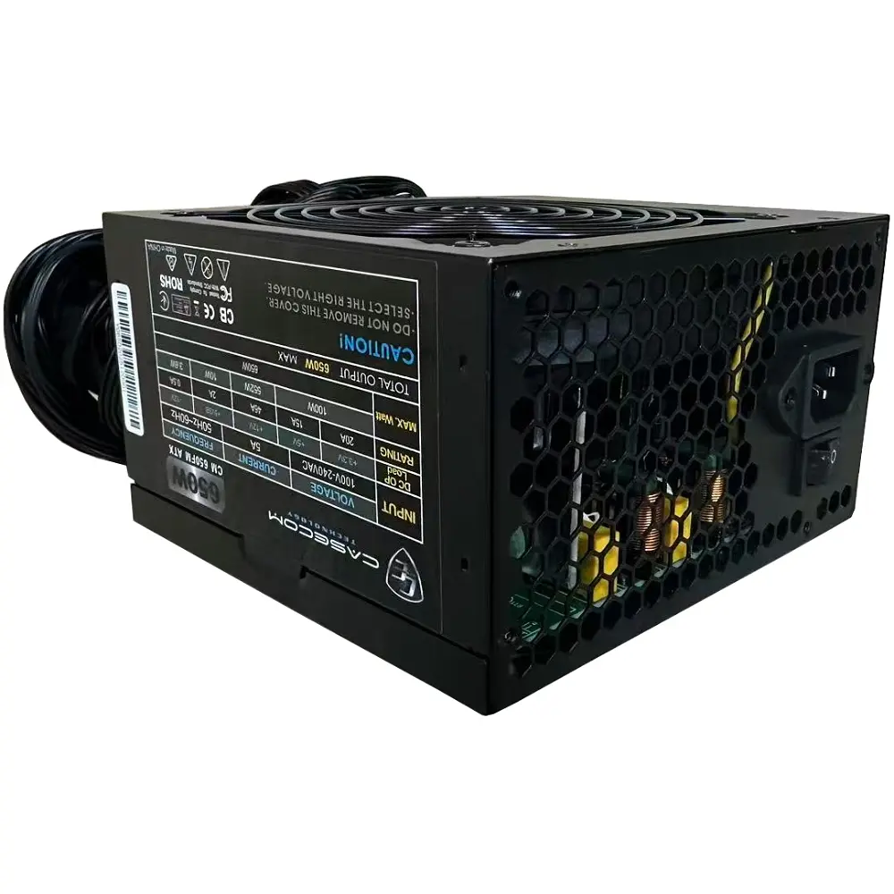 БЖ 650W Casecom, 120mm, Modular, Box - фото 6