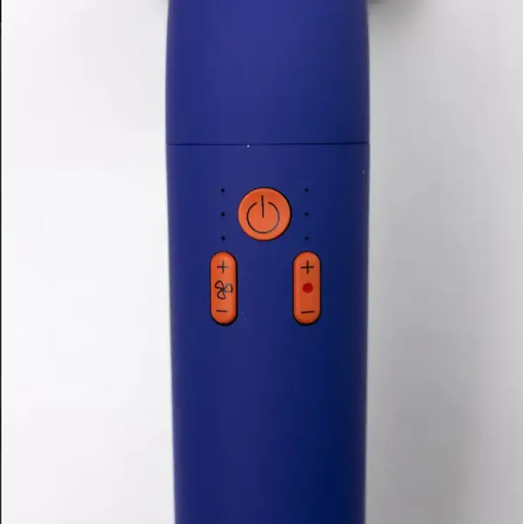 Фен-стайлер для волосся Super Hairdryer 1600 Вт 4 насадки, синій - фото 4