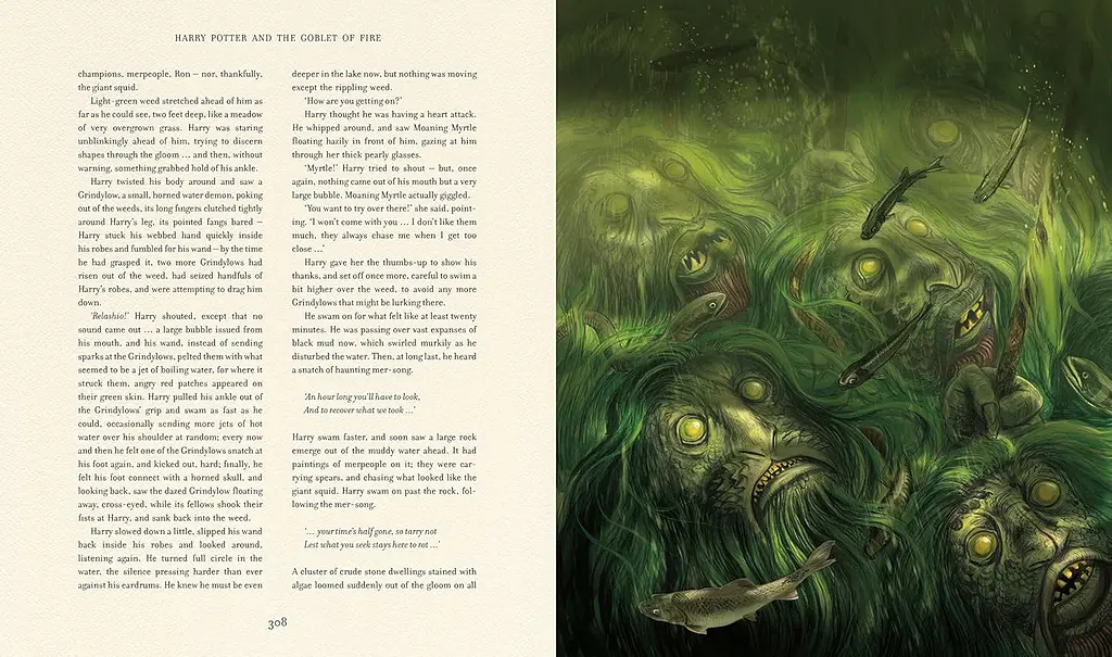 Harry Potter and the Goblet of Fire. Book 4. Illustrated Edition - фото 8