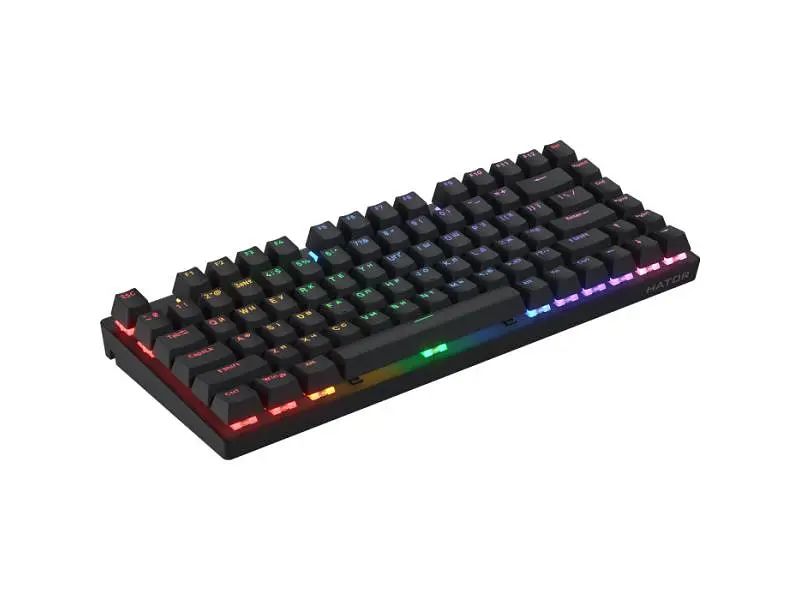 Клавіатура Hator Icefall Mecha 75 Wireless Rainbow Black (HTK275UA) - фото 3