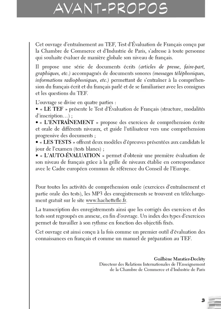 Test d'Evaluation de Francais - - фото 3