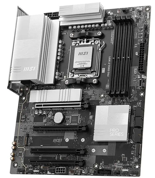 Материнская плата MSI PRO B850-P WIFI (PRO B850-P WIFI) (Socket AM5, AMD B850, ATX) - фото 3