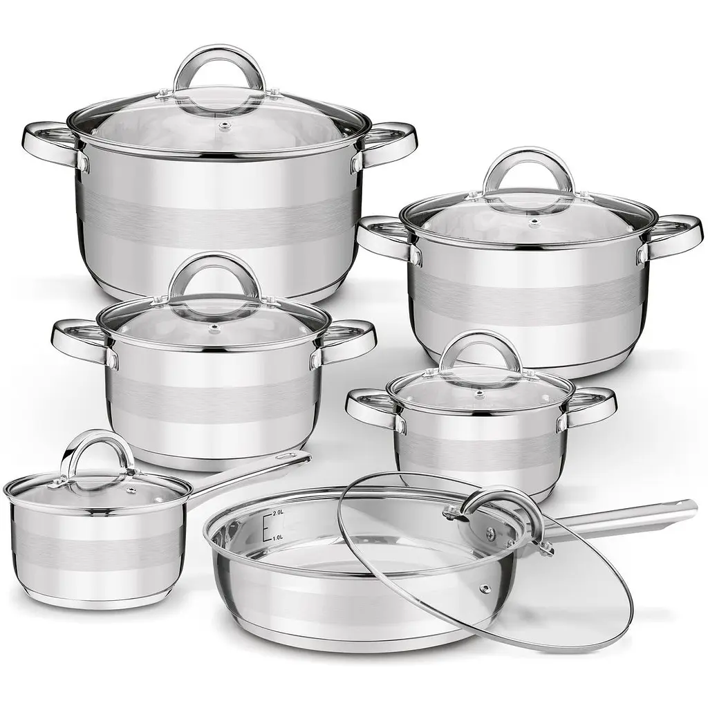 Набір посуду Tadar Roger LKA-046HFOCO-12PC 12 предметів (LK240332) - фото 10