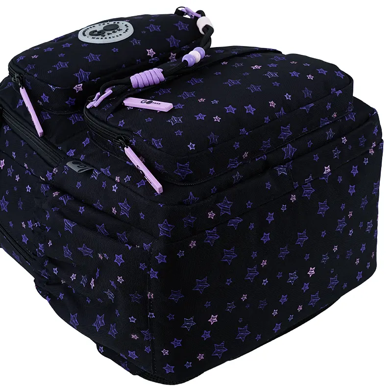 Рюкзак GoPack Education 120M-1 Stars Чорно-фіолетовий (GO26-120M-1) - фото 8