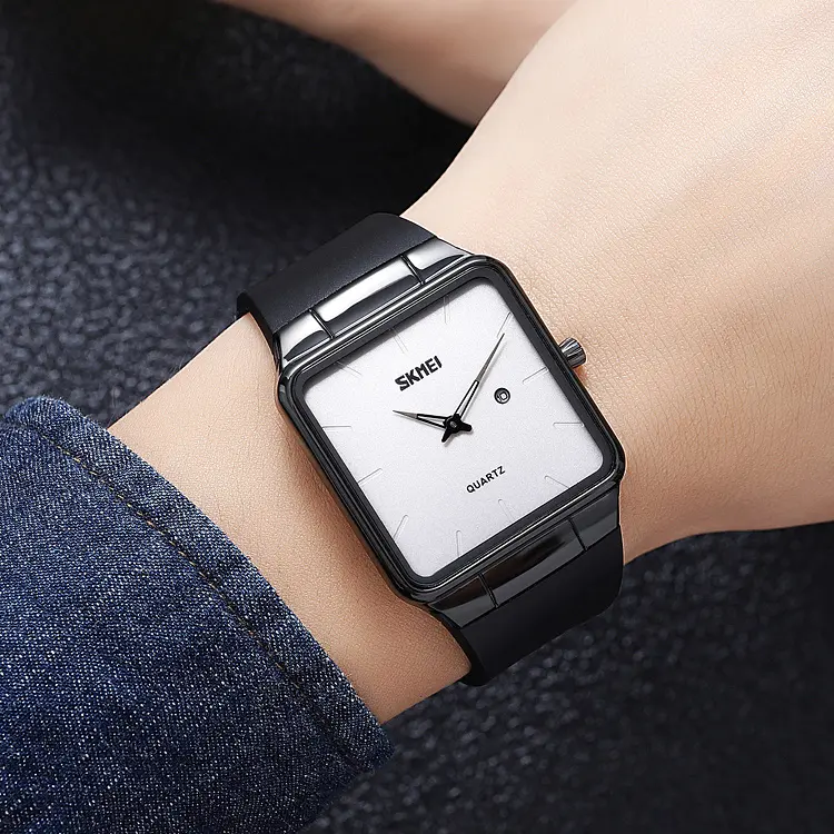 Чоловічий наручний годинник 1961BKSI Black-Silver Skmei acs0030465 - фото 3