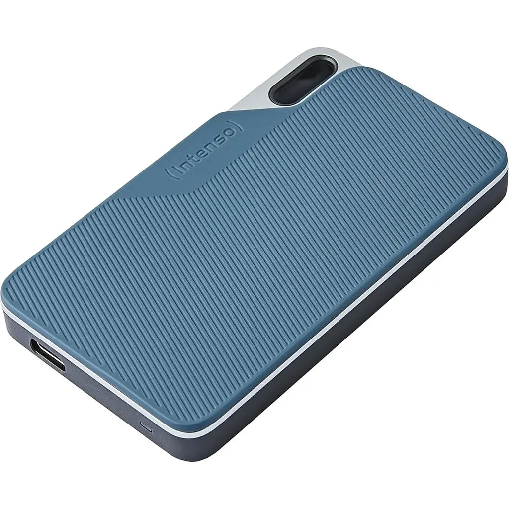 Зовнішній SSD накопичувач Intenso TX100 1TB Grey/Blue (3826460) [174990] - фото 2