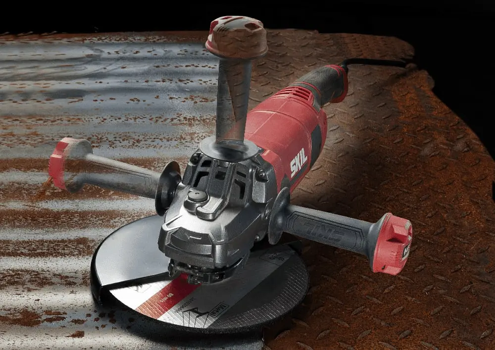 Шлифмашина угловая 9791 AB 230мм 2200Вт Skil teh0025395 - фото 9