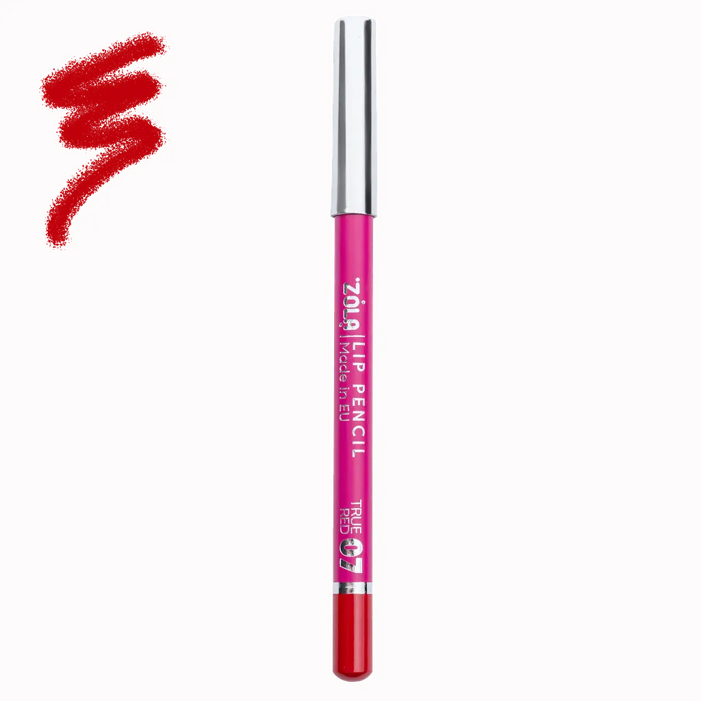 Олівець для губ Zola Lip Pencil 07 True Red, 1.19 г