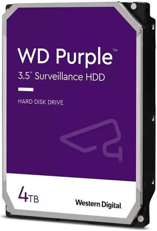 Жорсткий диск Western Digital 3.5 SATA 4.0TB Purple 5400rpm 256MB (WD43PURZ) - фото 2