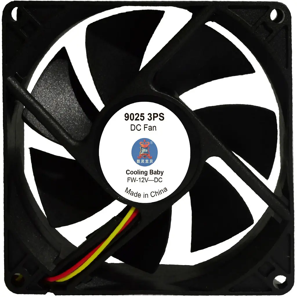 Вентилятор Cooling Baby 9025 3PS 92mm black - фото 2