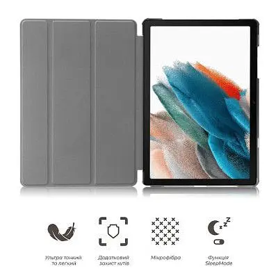 Чохол до планшета BeCover Smart Case Samsung Tab A9 SM-X115 8.7" Gray (709909) - фото 5