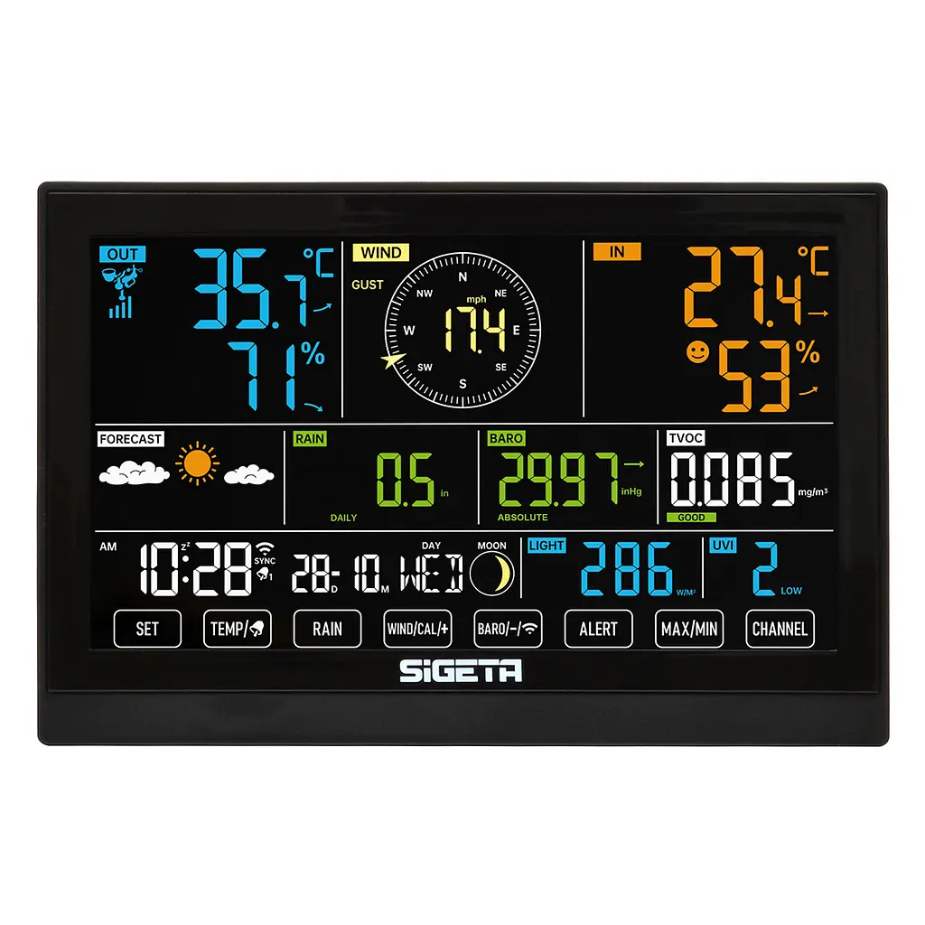 Метеостанція SIGETA SmartMeteo Max 8-in-1 Wi-Fi (65032) - фото 3