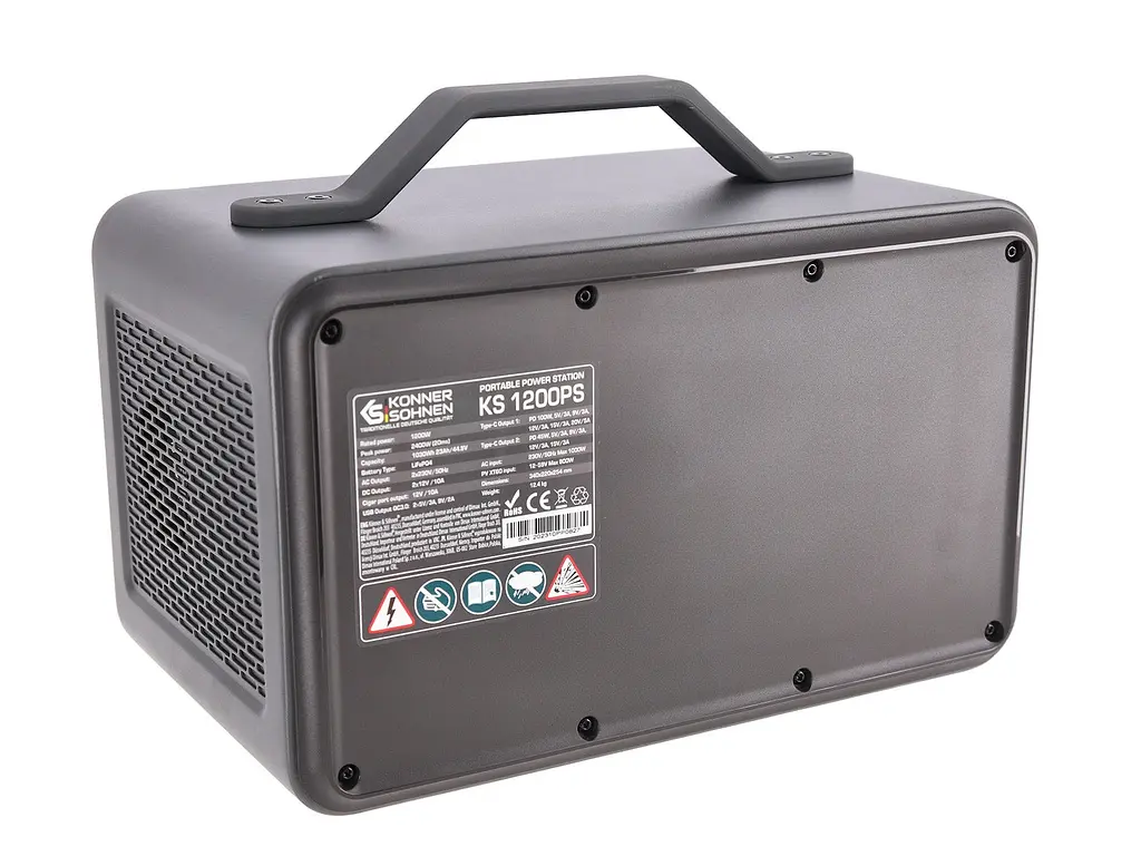 Электростанция портативная Konner&Sohnen KS 1200PS - фото 6