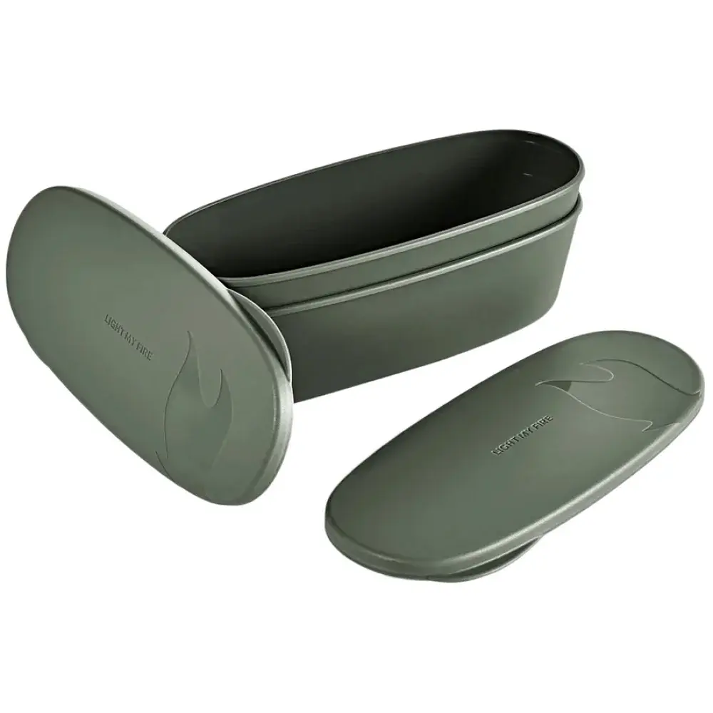 Контейнер для їжі Light my fire SnapBox oval 2-pack Sage Green