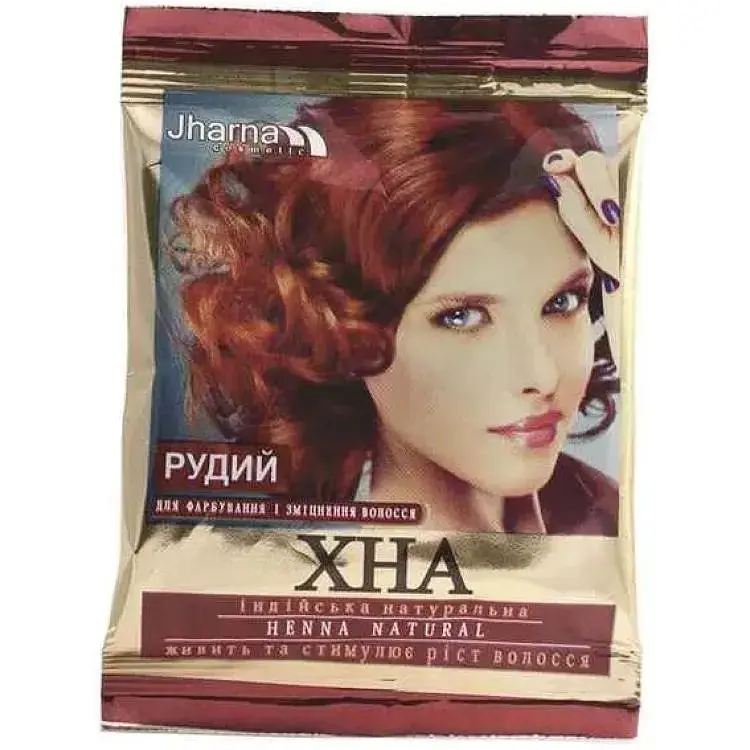 Хна Jharna аюрведична РУДА 25г