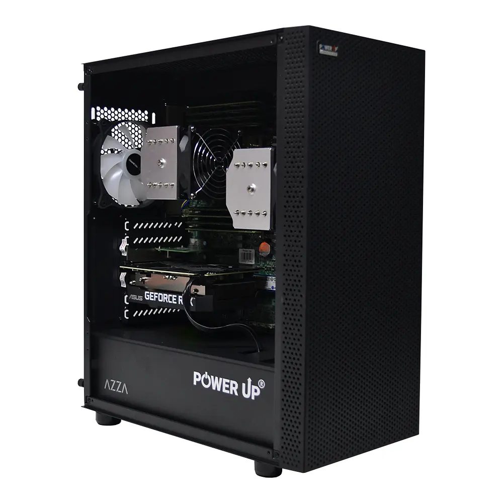 Двопроцесорна робоча станція Power Up #393 AMD EPYC 7413 x2/256 GB/SSD 1TB/GeForce RTX 4060 8 Gb - фото 4