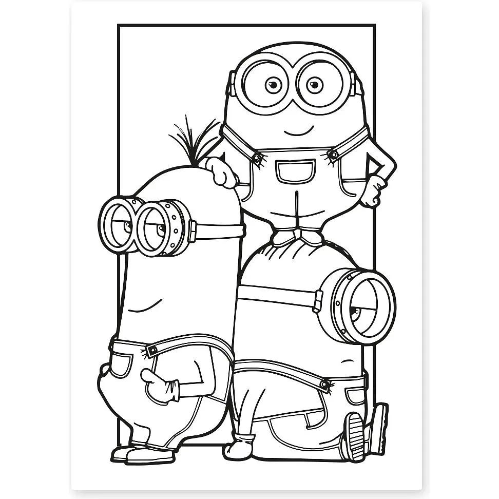Розмальовка Yes Minions 12 сторінок (742917) - фото 3