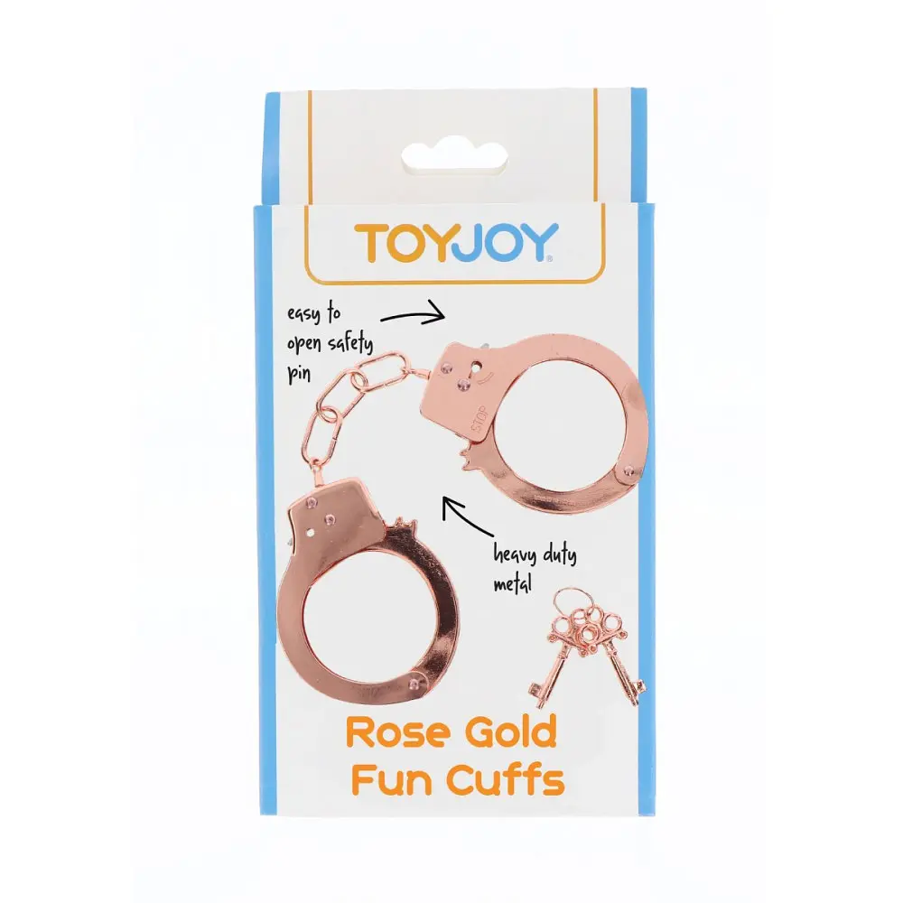 Наручники металлические Metal Handcuffs Rose Gold - фото 2