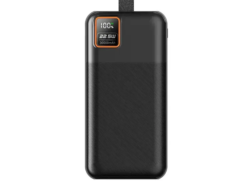 Зовнішній акумулятор (Power Bank) Profit 30000mAh 22.5W Black (WQ23)