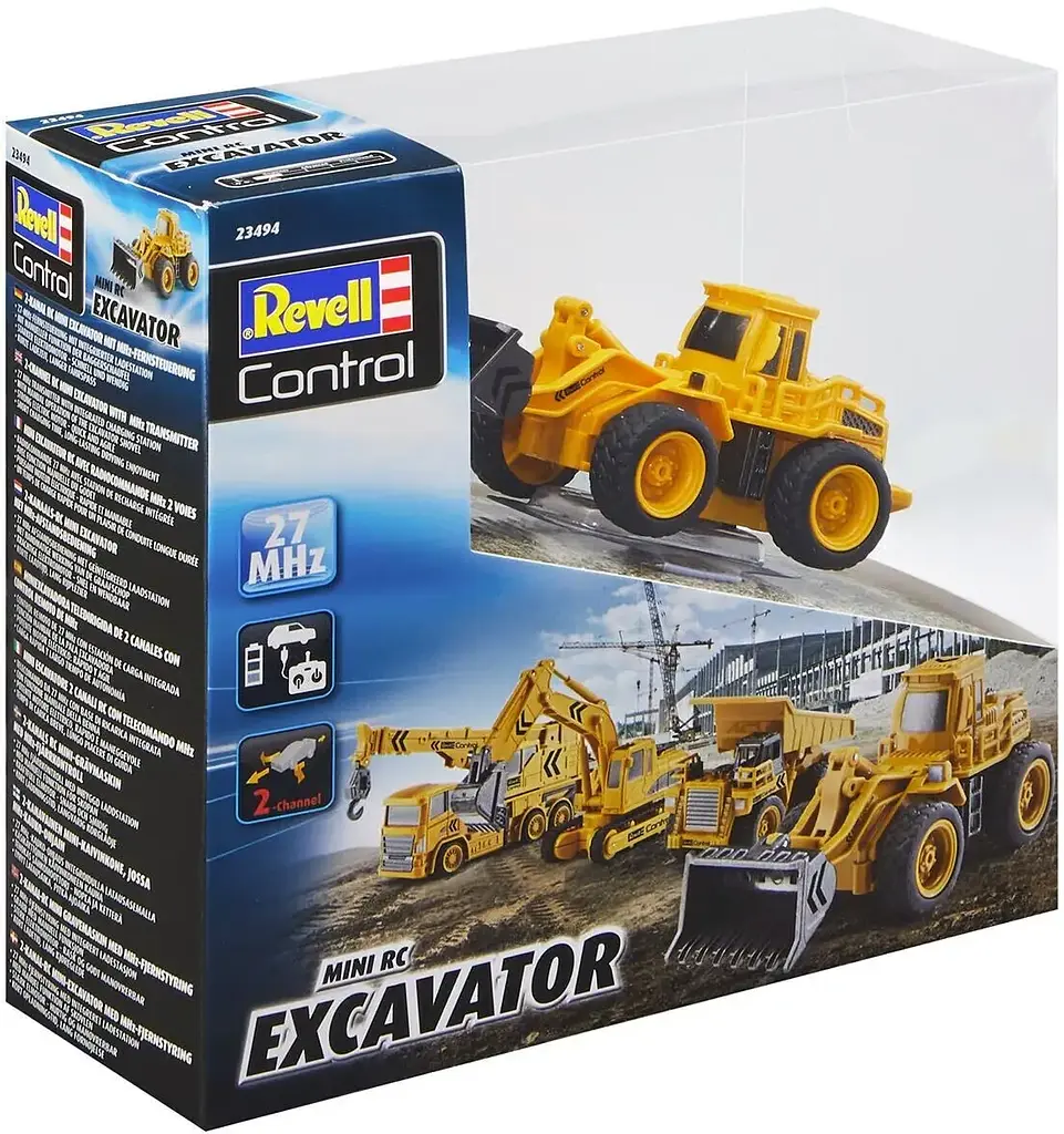 Погрузчик Revell фронтальный Mini RC Excavator на управлении 23494 - фото 2