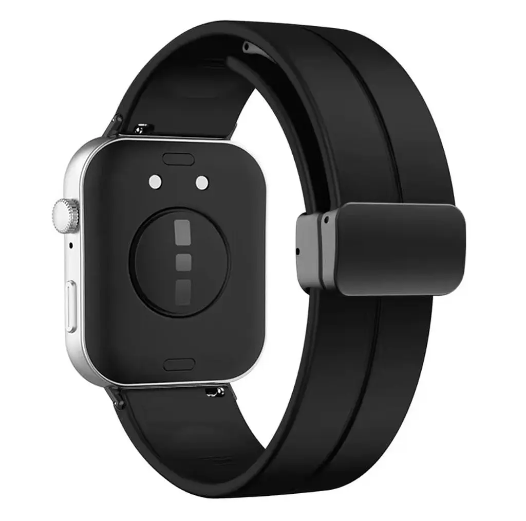 Ремешок Primolux Magnetic Silicone для часов Huawei Watch Fit 3 Black - фото 3