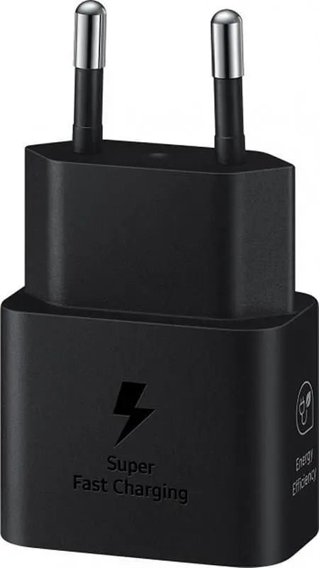 Мережевий зарядний пристрій Samsung 25W Type-C Black (EP-T2510NBEGEU) - фото 2